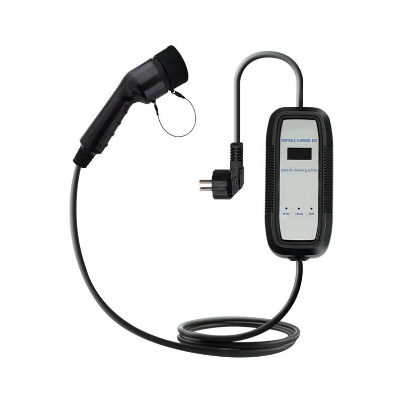 استاندارد اروپایی 16A 32A Single Gun Portable AC EV Charger Type 2 ODM OEM