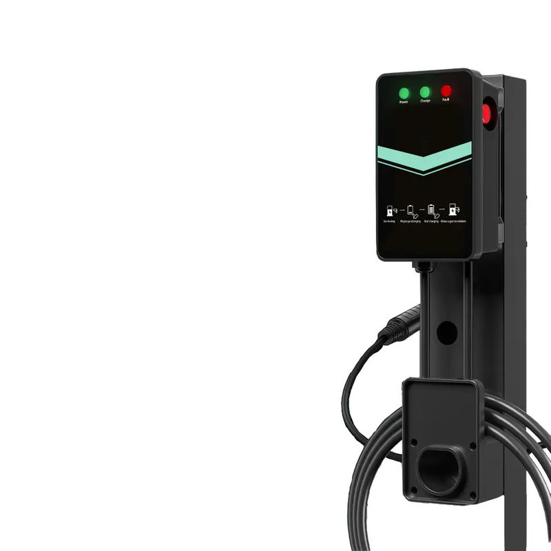 ایستگاه شارژ خودروهای استاندارد اروپایی 7kW Type2 32A AC دیوار نصب شده برای خانه