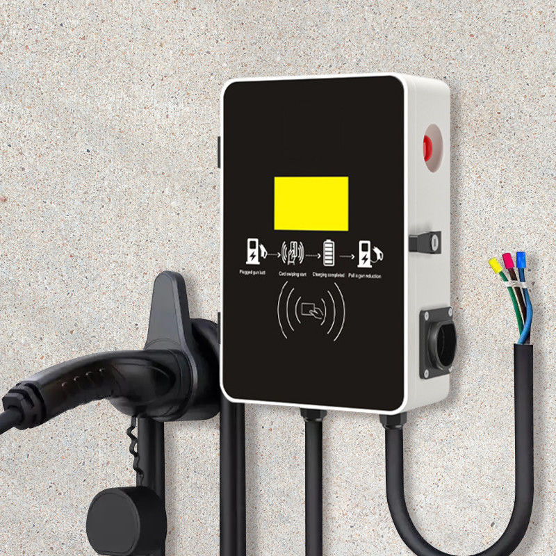 نوع 2 و نوع 1 22kw ایستگاه شارژ دیواری OEM ODM