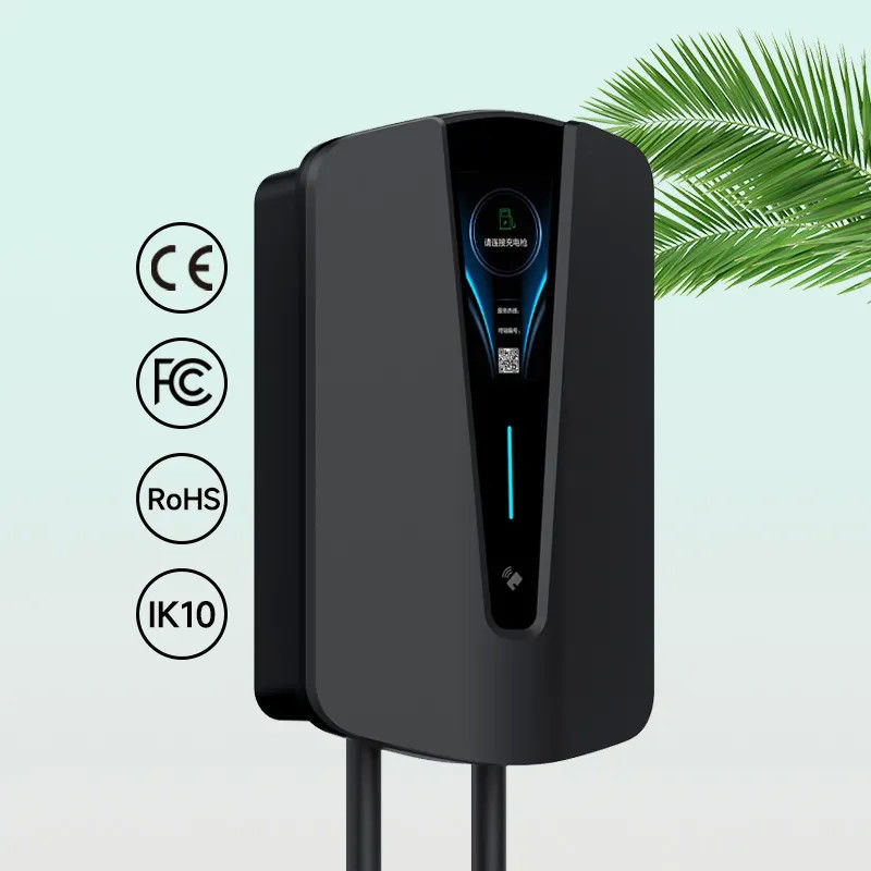 App Control Swipe Card 32A 48A Fireproof PC Home Smart Wall Charger EV EV Standard American