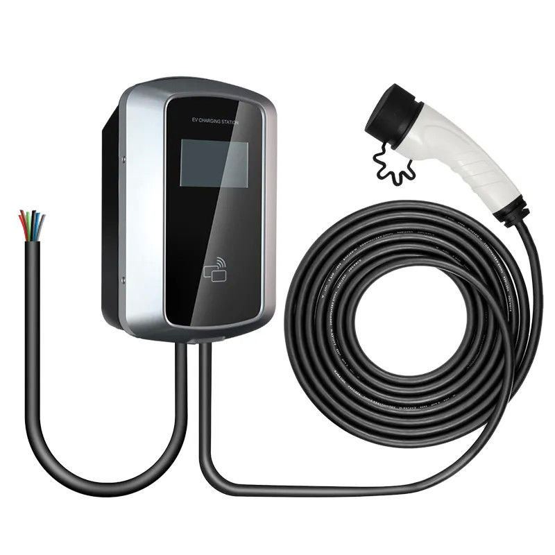کارت RFID وای فای بلوتوث ایستگاه شارژ دیواری EV شارژ ماشین AC 16A 380V