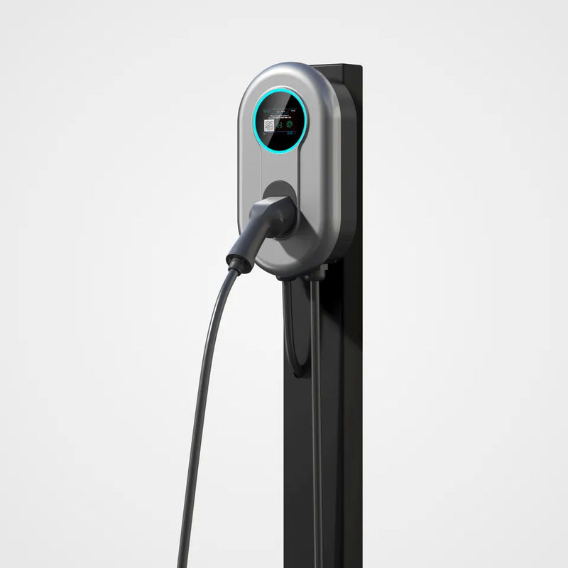 کارت RFID 11.52kw شارژر تک فاز EV نوع 1 محافظت از ولتاژ