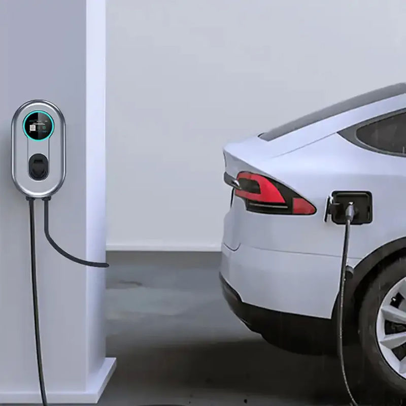 شارژ بلوتوث قابل حمل 110V تا 240V محافظت از نشت شارژر EV نوع 1
