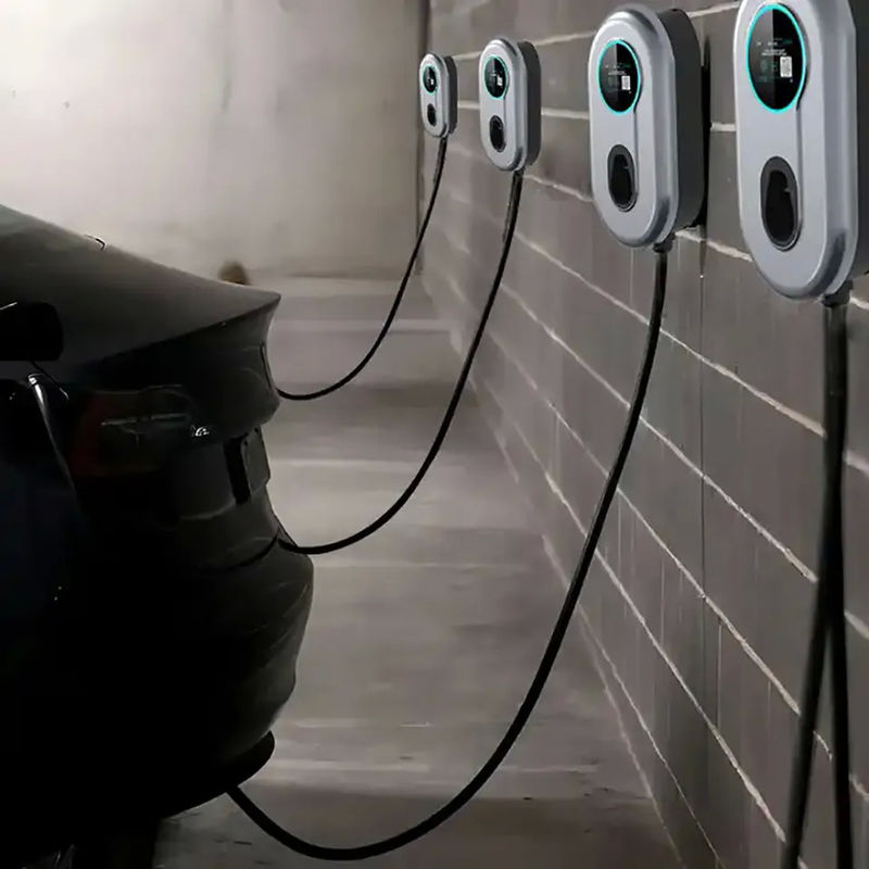 3 فاز 400v نوع 2 شارژر AC EV شارژ Wifi جریان تنظیم شده