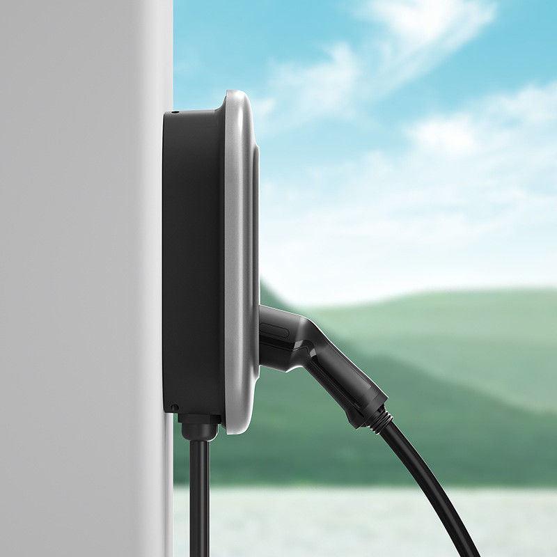 کارت سوئیپینگ نوع 2 EV شارژر 22kw خانه با شاخص LED