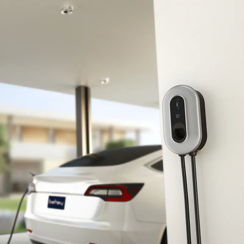 App Control Single Gun 50A Portable Level 1 Type 2 EV Charger با گواهینامه CE
