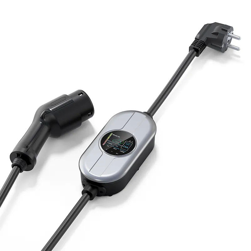 5m یا 7.4m کابل قابل حمل EV شارژر EV شارژر 1 فاز AC 230V