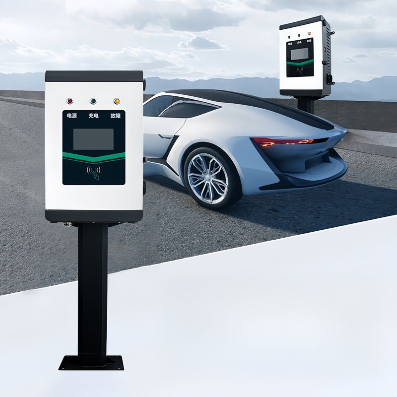 GB/T ایستگاه شارژ برق واحد الکتریکی DC 40kw نصب شده در دیوار برای استفاده خانگی