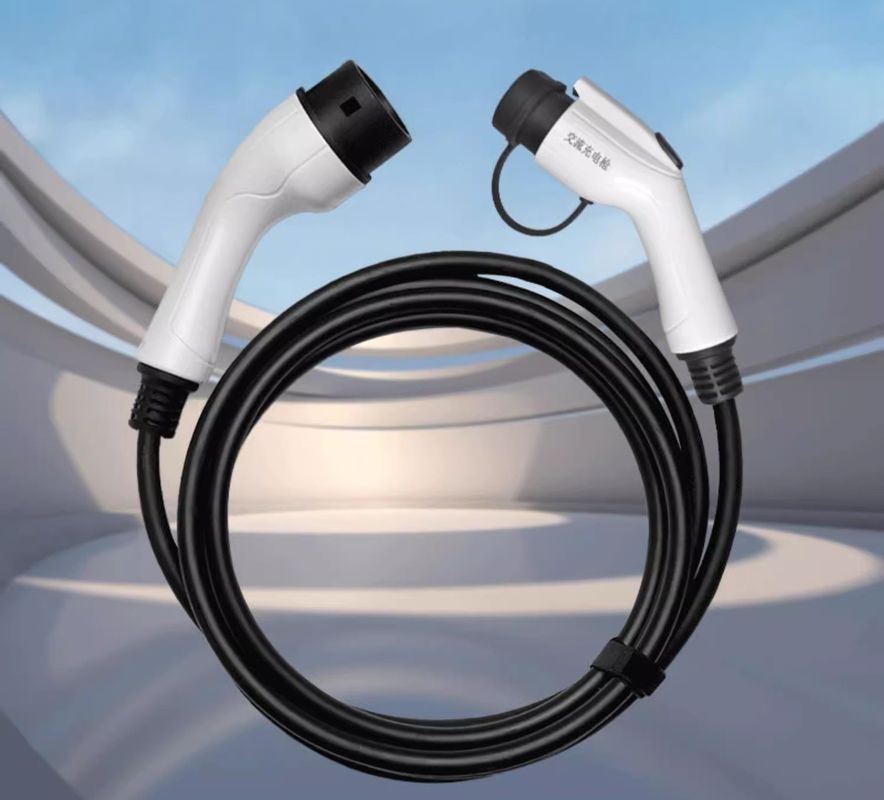 GB/T به نوع 2 10 متری کابل تمدید شارژ EV 7kw برای تمام اتومبیل های EV