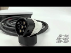 3 فاز جعبه نوع 2 32A دیواری ایستگاه شارژ EV استفاده خانگی
